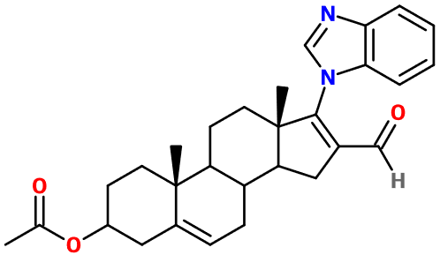 MC085234 3-β-Acetoxy-17-(1H-benzimidazol-1-yl)-16-formyl-androsta-5,16-diene (image for) MC085234 3-β-Acetoxy-17-(1H-benzimidazol-1-yl)-16-formyl-androsta-5,16-diene